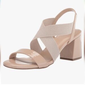 Anne Klein Women's Beige Strappy Heels